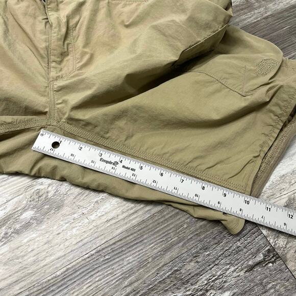 The North Face Tan Mens 36 Nylon Khaki Utility Cargo Hiking Gorpcore Shorts‎ - Picture 9 of 12